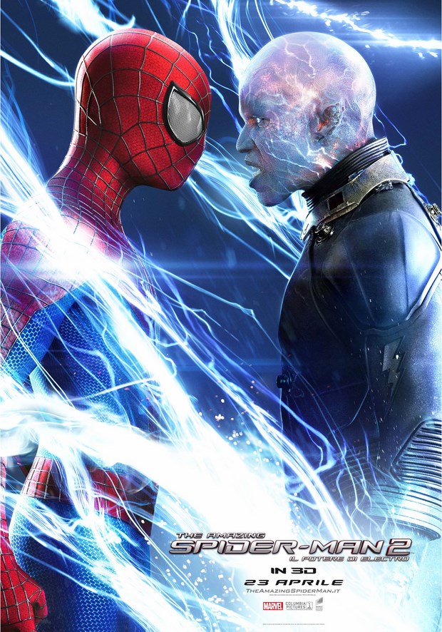 The Amazing Spider-Man 2: Il Potere di Electro –  3 locandine italiane del sequel di Marc Webb