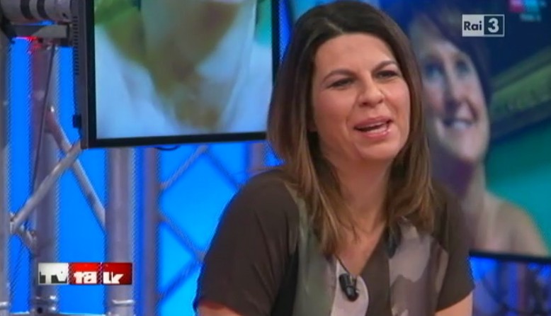 Geppi Cucciari a Tv Talk risponde a TvBlog: “Un accompagnatore ilare aiuta la cultura”