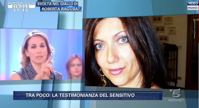 Pomeriggio Cinque, il caso Roberta Ragusa: la cronaca svilita a triste teatrino del paranormale