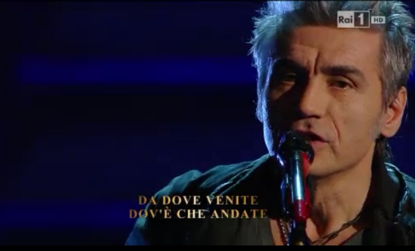 Sanremo 2014: Ligabue omaggia Fabrizio De Andrè con Crêuza de mä (video e testo)