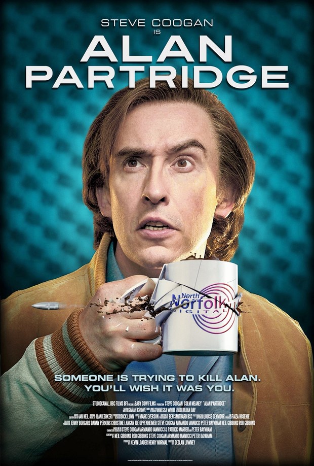 Alan Partridge: Alpha Papa – 3 poster della commedia con Steve Coogan