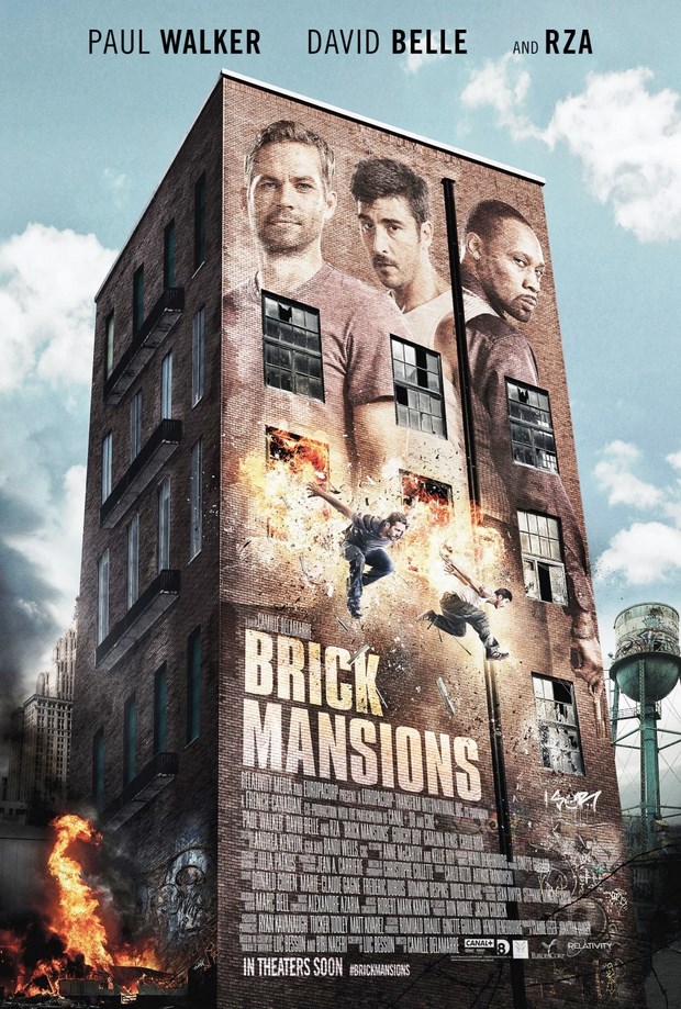 Brick Mansions – primo poster e foto del remake di Banlieue 13 con Paul Walker