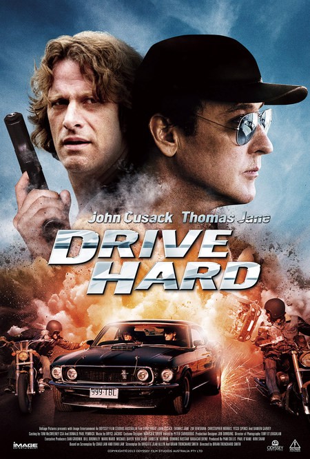Drive Hard – poster dell’action comedy con John Cusack e Thomas Jane