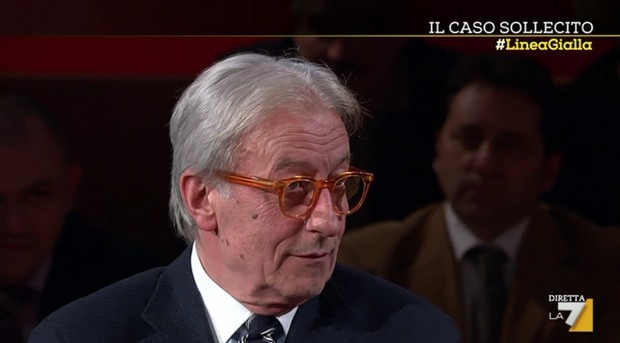 Linea Gialla, Vittorio Feltri offende Meredith Kercher: “Raffaele, te la volevi scop*re?”