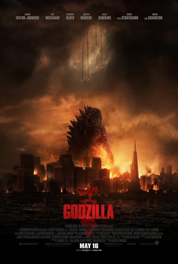 Godzilla 3D – nuovo poster del reboot di Gareth Edwards