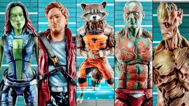 Guardians of the Galaxy – prime foto delle action figures ufficiali