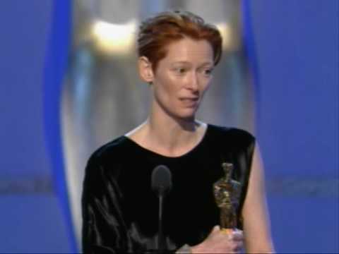Tilda Swinton winning Best Supporting Actress OscarÂ®