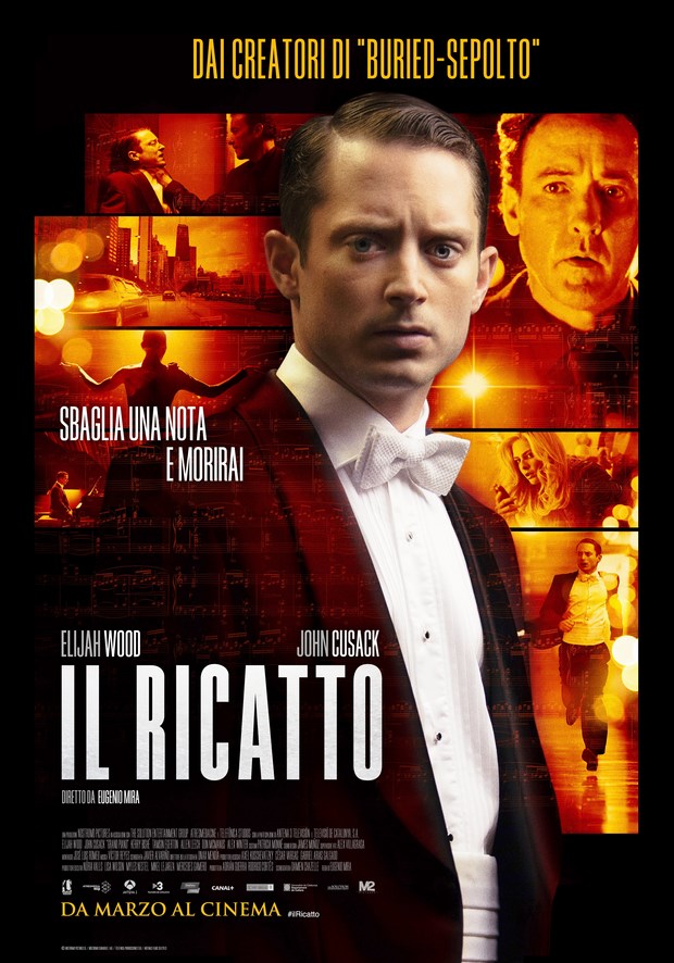 Il ricatto: locandina italiana del thriller Grand Piano