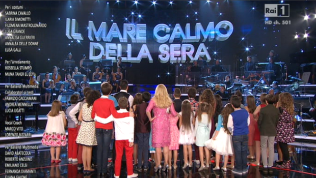 Ti lascio una canzone, Il mare calmo della sera vince la puntata di sabato 8 febbraio 2014: tutte le esibizioni