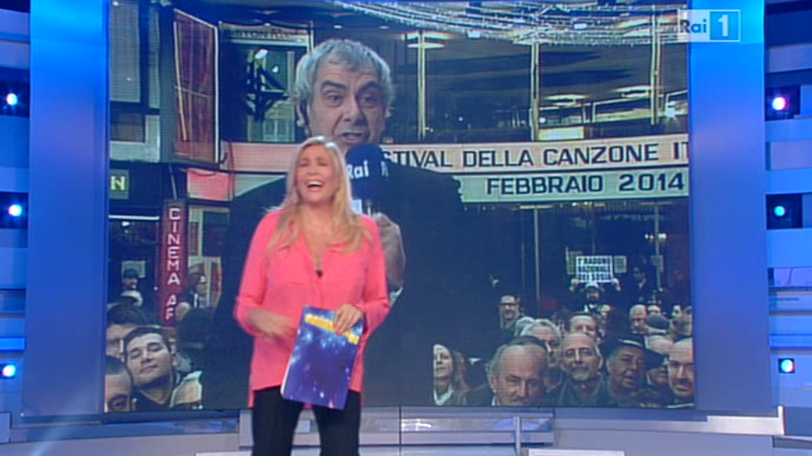 Domenica in contro il Festival di Sanremo, 16 febbraio 2014