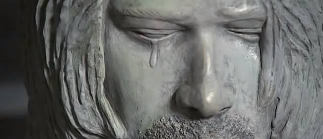 Kurt Cobain e l’imbarazzante statua messianica nella sua città natale