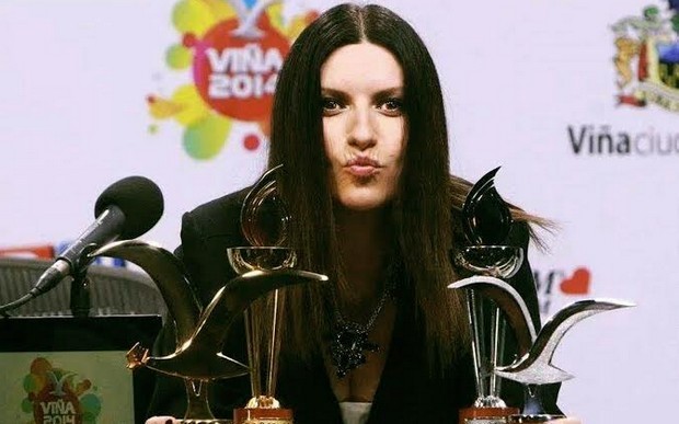 Laura Pausini vince 4 premi al Festival di Viña del Mar 2014