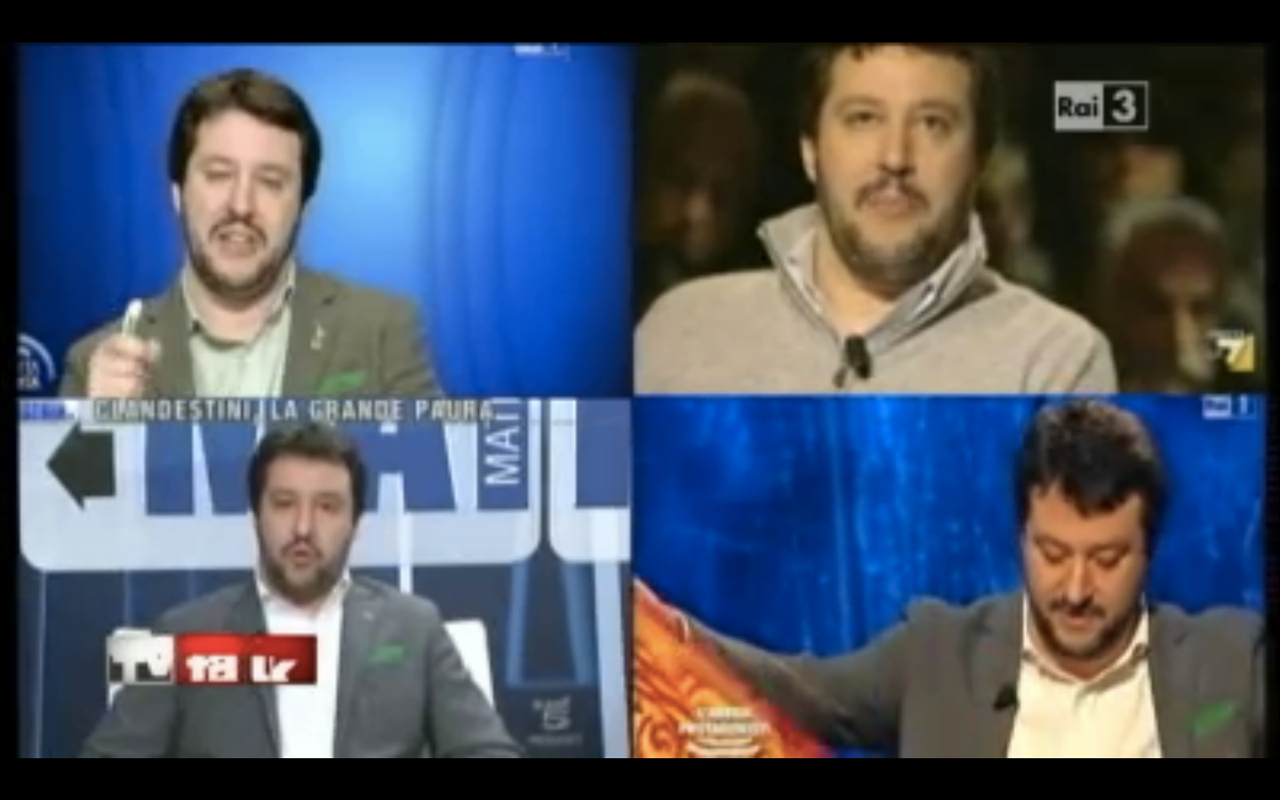 Sanremo 2014, Salvini: “Fazio e Littizzetto? Compagni coi milioni”. E il Codacons chiede bilanci trasparenti