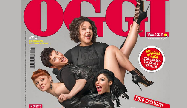 Sanremo 2014: Giusy Ferreri, Arisa, Noemi e Antonella Ruggiero, intervista a Oggi