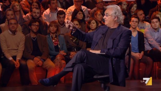 Servizio Pubblico, stasera Michele Santoro torna ad ospitare Flavio Briatore (VIDEO)