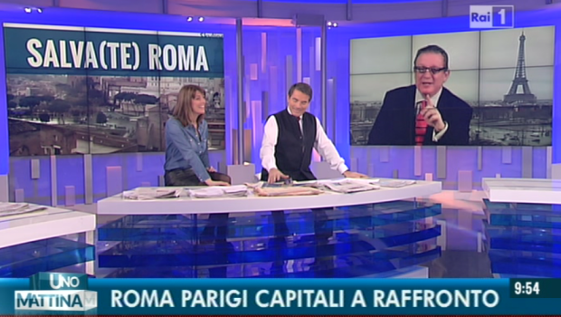 Unomattina, Duilio Giammaria ha trovato il Petrolio anche nella morning news