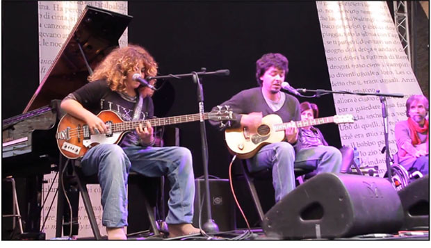 Sanremo 2014: Sinigallia squalificato, Prima di Andare Via già cantata in pubblico (video)