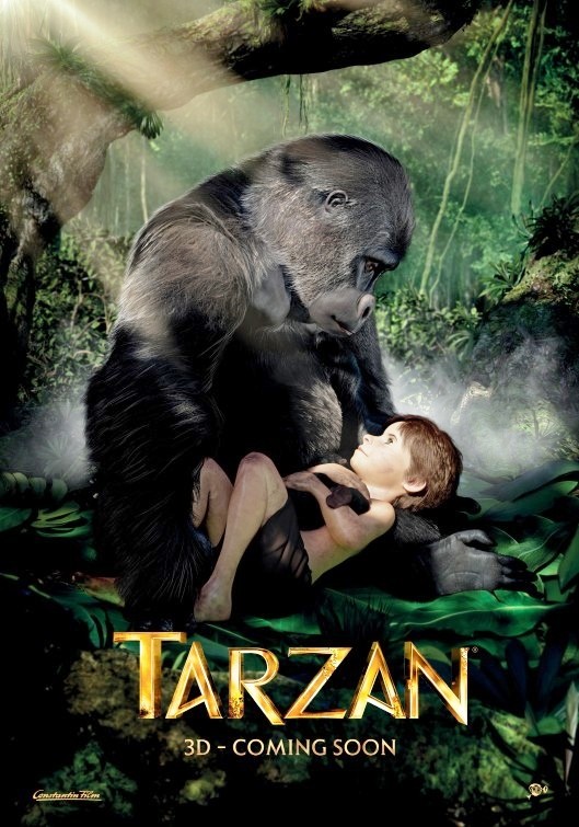 Tarzan 3D: 6 poster del film d’animazione in CG e motion capture