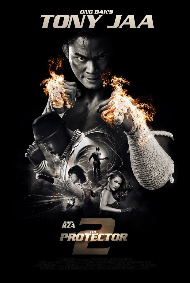 The Protector 2 – poster americano del sequel action in 3D con Tony Jaa