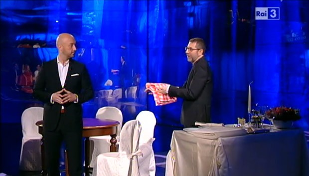Che Tempo che Fa è il Dopo-MasterChef, tra polemiche e commenti. Bastianich a Fazio: “Fai, che poi ti correggio…”