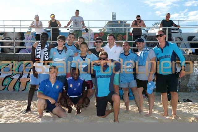 Alessandro Del Piero star anche della tv australiana: ospite di Bondi Rescue