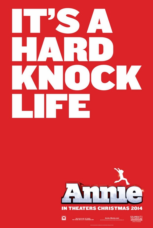 Annie – primo poster del remake con Jamie Foxx, Quvenzhané Wallis