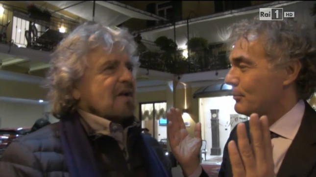 Beppe Grillo a Massimo Giletti: “Tu devi essere con noi, informati, hai una grande responsabilità” (VIDEO)