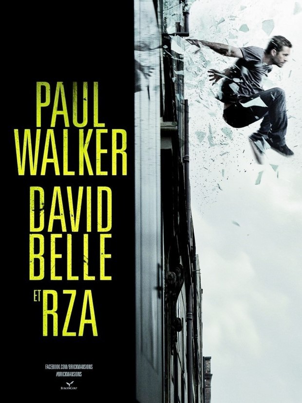 Brick Mansions – nuovo poster del remake di B13 con Paul Walker