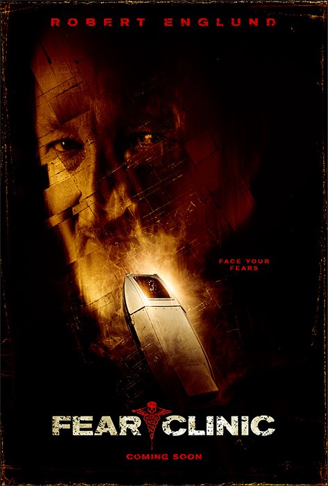 Fear Clinic – The Movie: poster dell’horror con Robert Englund