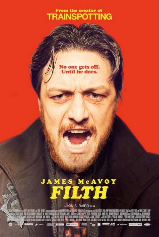 Filth – Il Lercio: 6 nuove locandine della crime-comedy con James McAvoy