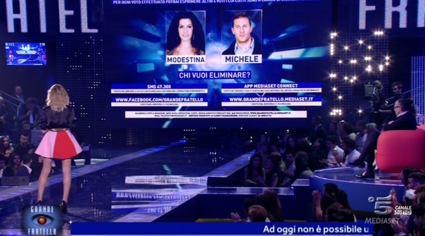 Grande Fratello 13, la seconda puntata del 10 marzo 2014: Modestina e Michele in nomination, Veronica e Fabio nuovi concorrenti
