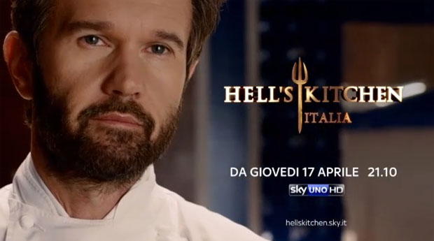 Hell’s Kitchen Italia su SkyUno dal 17 aprile: il promo con Carlo Cracco