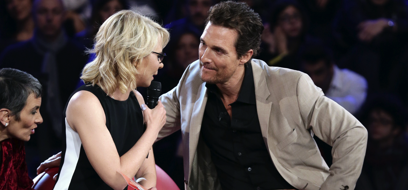 Ospiti in tv sabato 29 marzo 2014: Matthew McConaughey ad Amici, Milly Carlucci a S’è fatta notte