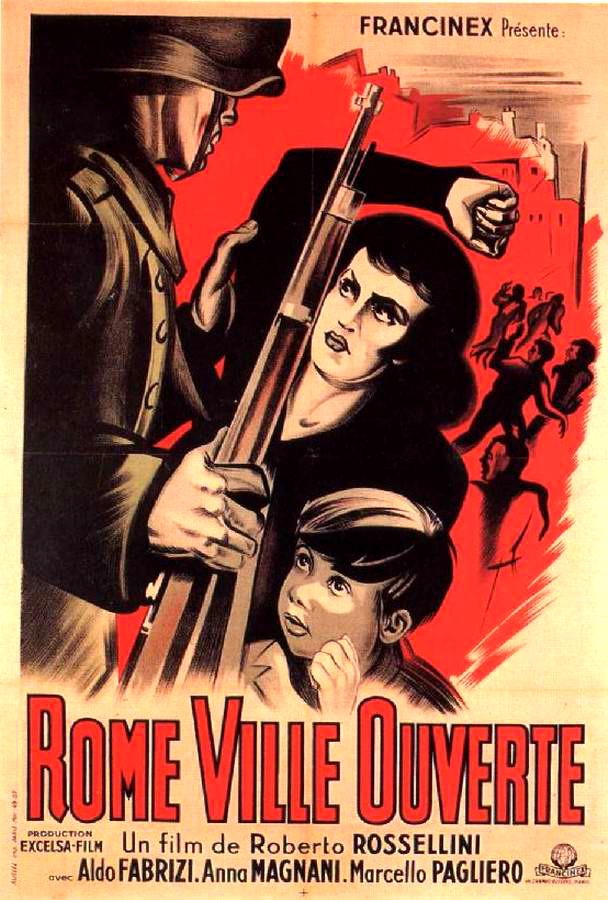 Roma citta? aperta – poster