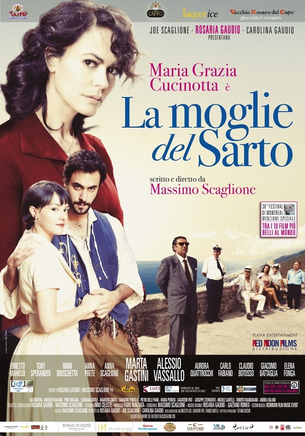 La moglie del sarto – locandina del film con Maria Grazia Cucinotta