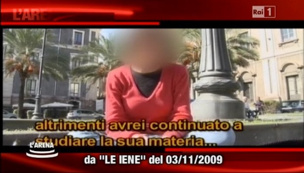 L’Arena, Giletti porta Le Iene su Rai 1 e ‘chiude’ un caso di abusi all’Università