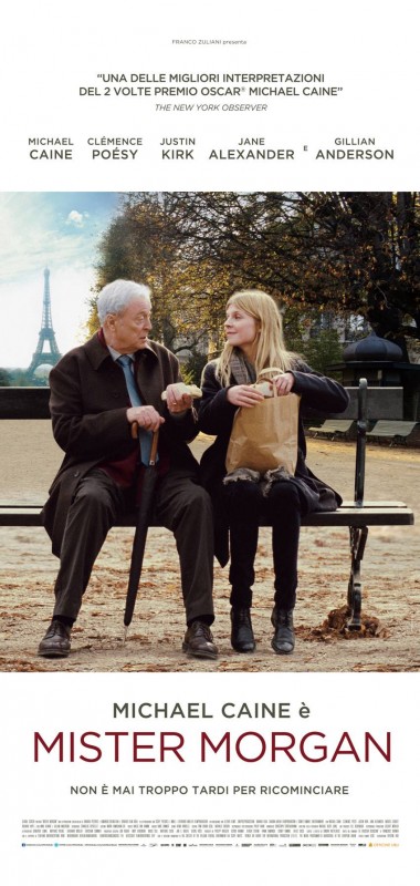 Mister Morgan – locandina italiana del film con Michael Caine