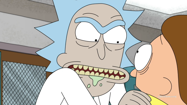 Rick and Morty, parodia animata di Ritorno al Futuro su Instagram e in tv