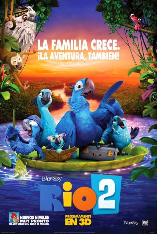 Rio 2 – Missione Amazzonia: 12 locandine del film e foto della premiere di Miami Beach
