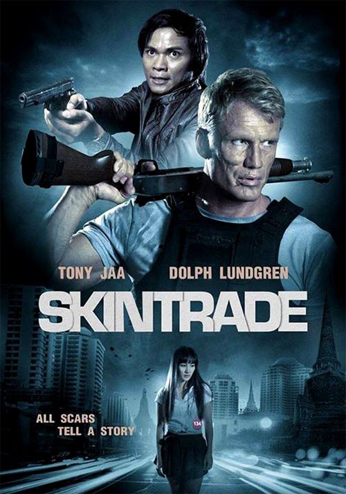 Skin Trade – poster dell’action con Dolph Lundgren e Tony Jaa