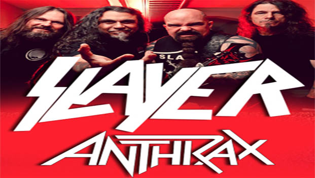 Slayer + Anthrax, due concerti a Trezzo e Bologna in Giugno