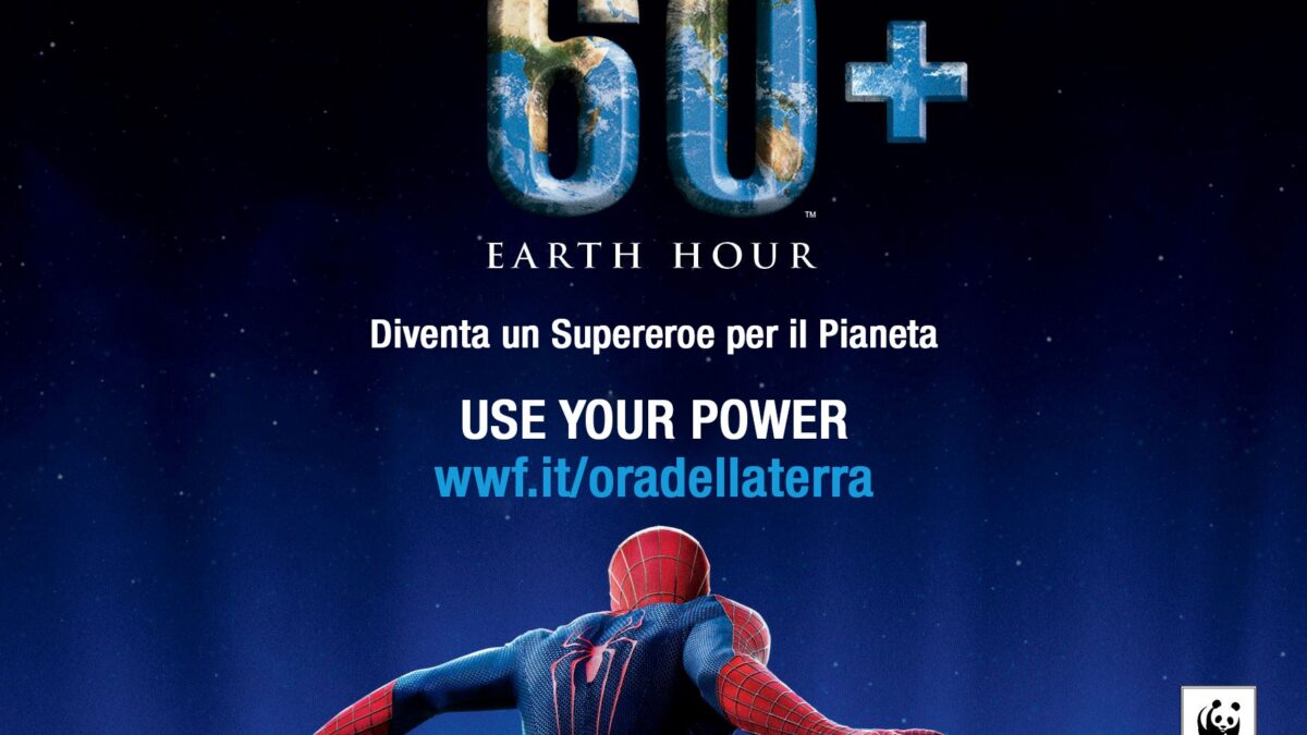 Spider-Man e Earth Hour 2014 per salvare la terra