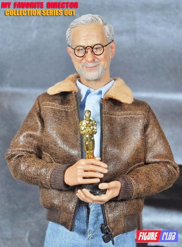 L’action figure del regista Steven Spielberg