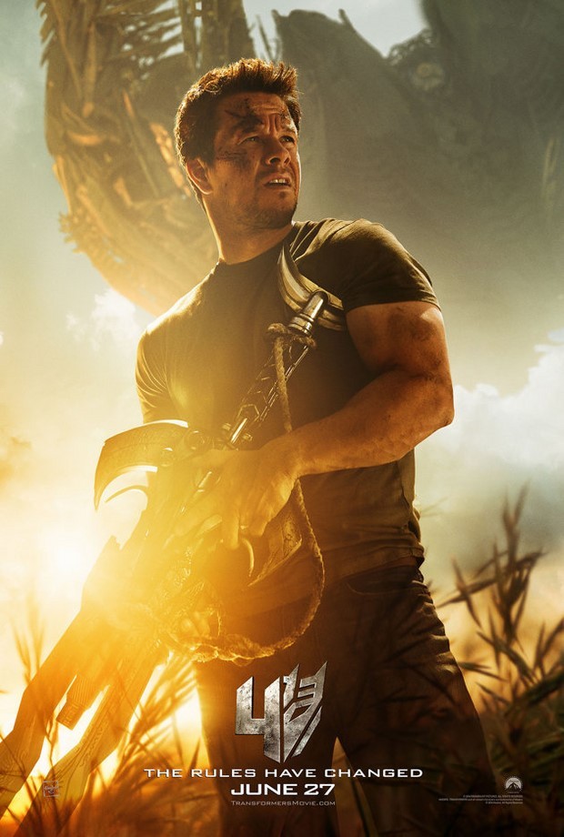 Transformers 4: nuovo poster con Mark Wahlberg