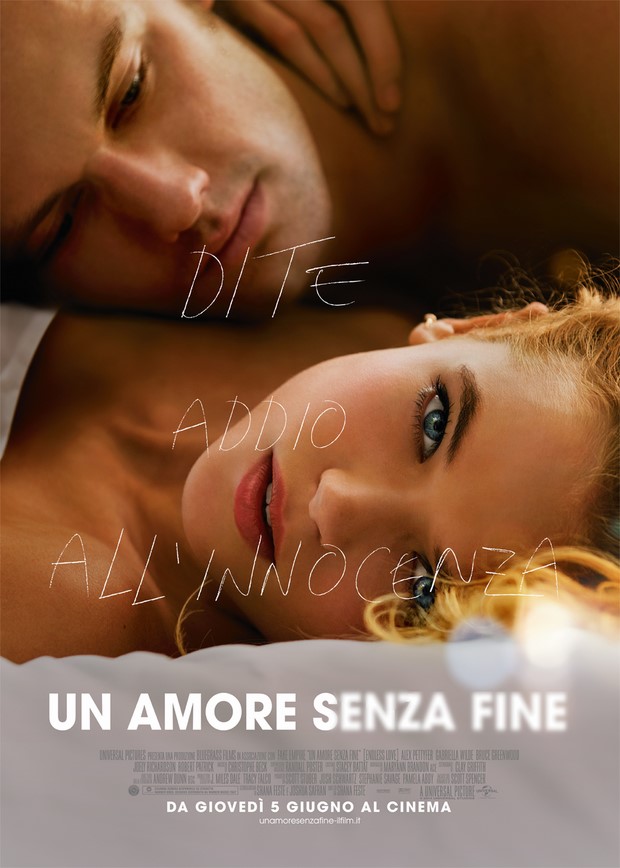 Un amore senza fine – locandina italiana e foto del remake di Endless Love