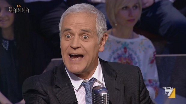 La Gabbia, Formigoni contro Gomez: “Hai detto una caz*ata, la pagherai” (VIDEO)