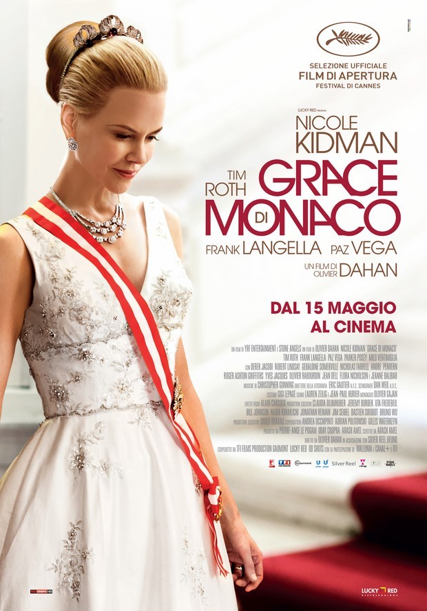 Grace di Monaco: locandina italiana del film con Nicole Kidman