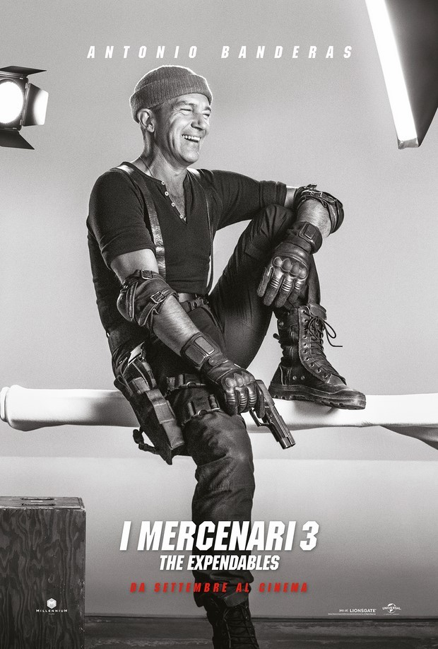 I Mercenari 3: i 16 character poster italiani