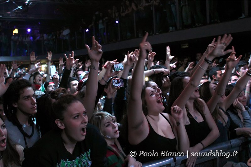 Pubblico MTV Spit Tour super-tappa Milano