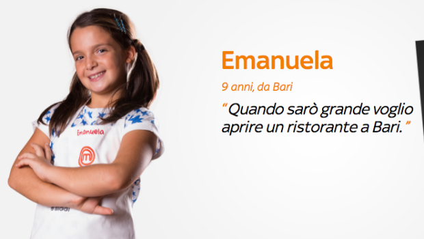 Emanuela Super Vicky è la prima vincitrice di Junior MasterChef Italia